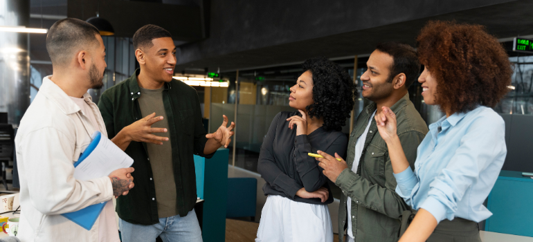 Networking em eventos e feiras